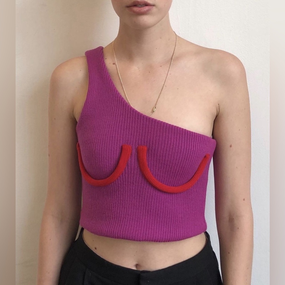ORSEUND IRIS LIMITED EDITION ONE SHOULDER TANK TOP